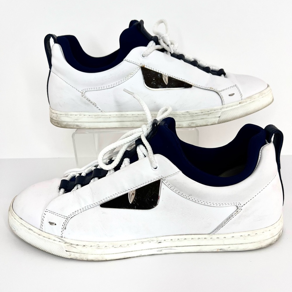 Authentic Fendi Monster Low Top Sneakers